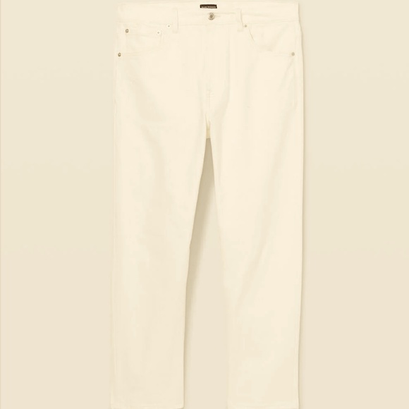 Cropped Straight Jeans - Brand New - NEVER WORN - Ivory - Picture 5 of 5